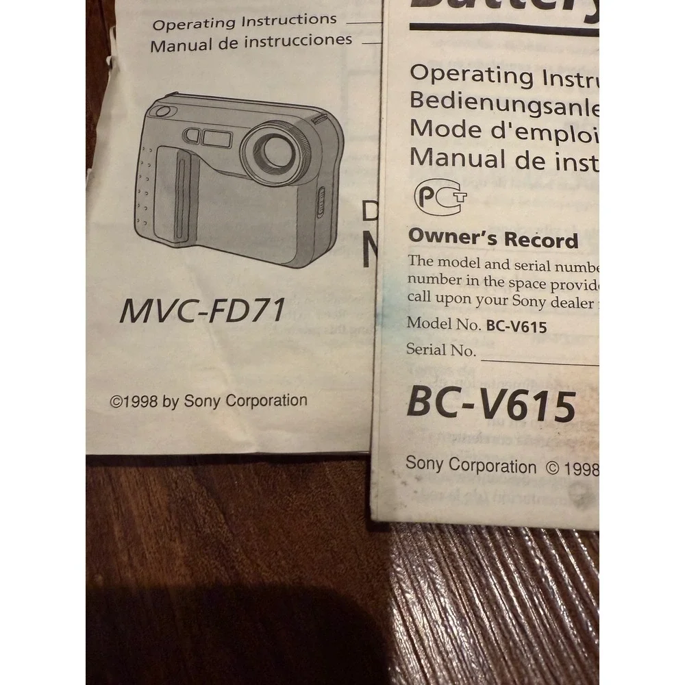 Sony Digital Mavica MVC-FD71 Camera Floppy Disk Camera‎ Accessories Case